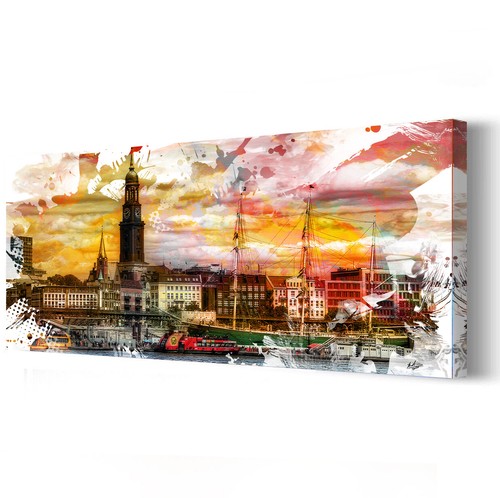 Hamburg stadt städte abstrakt - hamburg,
