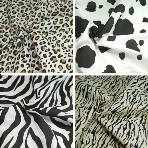Polycotton stoff animal - polycotton,