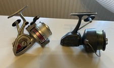 2x Angelrolle -Konvolut  Top  -Sammler -Vintage Pfluegler 829 DC Selten +Noris S