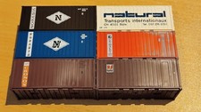 6 Roco-Container, 20ft