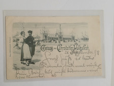 AK Gruss vom Cannstatter Volksfest Cannstatt Litho