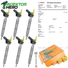 6x 0445115064 Einspritzdüse