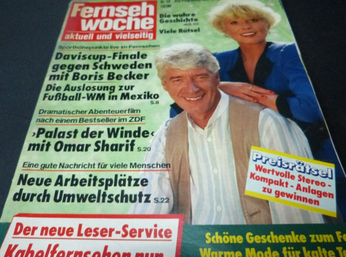 Fernseh woche 1985 - fernseh,