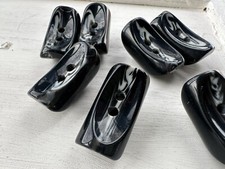 Knöpfe Stabknopf 30mm schwarz weiß  Duffle Knebelknöpfe Verschluß 2.Wahl günstig