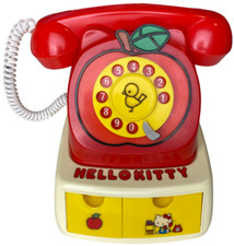 Hello Kitty Sanrio Kinder Spielzeug Telefon 1976 Vintage 70er Retro Deko rar