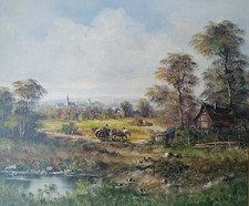 H.Behringer, Dorflandschaft