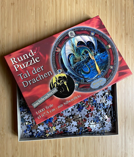 Rundpuzzle tal der - rundpuzzle,