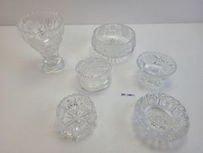 Konvolut Deko Glas Schalen