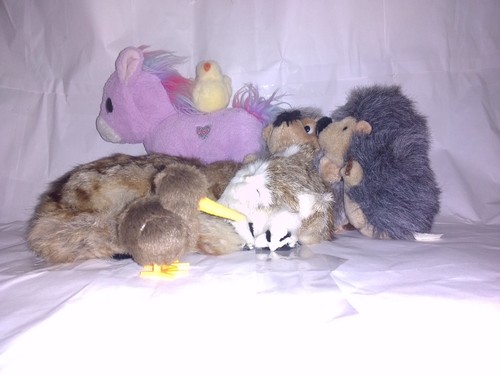 Kuscheltiere konvolut - 6x,