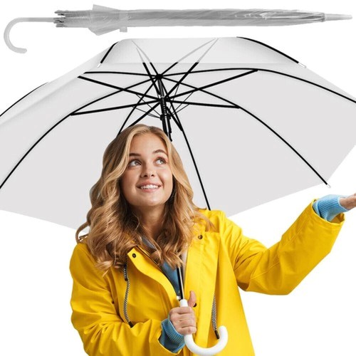 Transparenter regenschirm - transparenter,