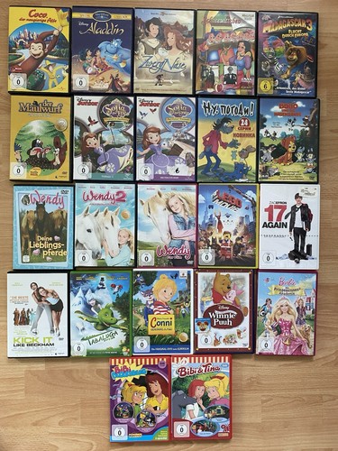 22x kinder dvds konvolut - kinder,