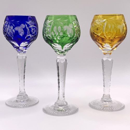 Nachtmann gläser kristall - 3x,