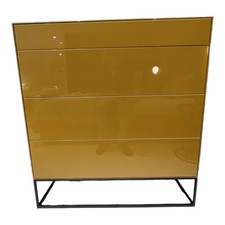 Piure Sideboard Nex Lack Hochglanz Gold H29