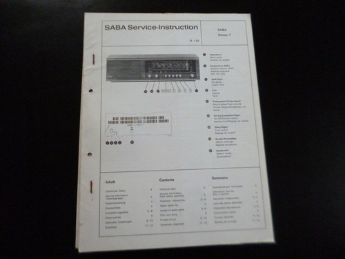 Original service manual - original,