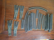 ‼️ Fleischmann H0 Modellgeis Modell Gleis Gleise Weichen Konvolut 99 Teile ‼️