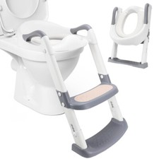 Toilettentrainer Klositz Toilettensitz mit Treppe Kinder WC Sitz mit Leiter DE