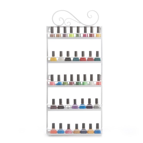 5tier metall nagellackregal - metall,