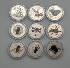 9x 5 EURO Wunderwelt Insekten