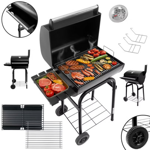 Holzkohlegrill grillwagen bbq - holzkohlegrill,