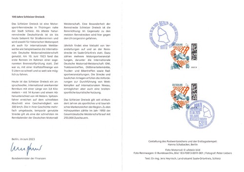 Sonderpostwertzeichen - (198),