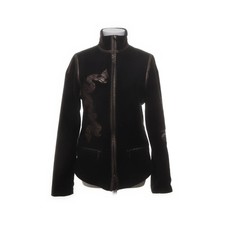 Emmegi, Fleecejacke, Damen, Größe: 42, Schwarz/Braun, Nylon/Polyurethan #Tty