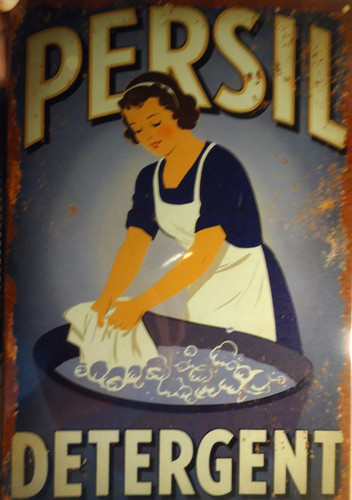 Persil waschmittel retro - waschmittel,