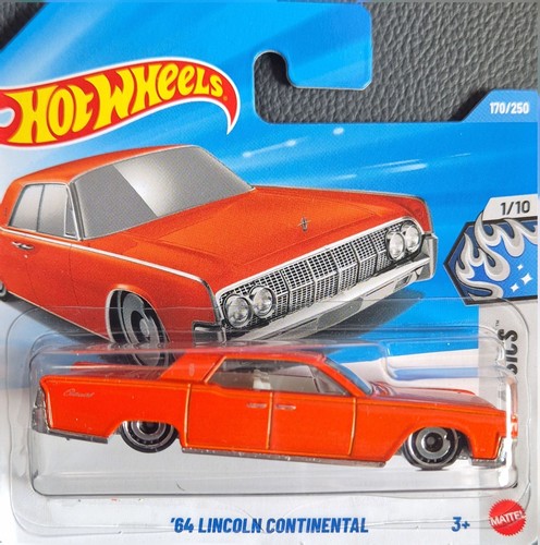 Hot wheels lincoln - wheels, '64