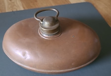 Antike Kupfer Wärmflasche ca