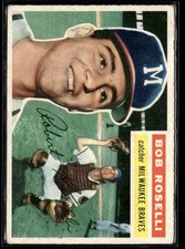 1956 Topps Bob Roselli VG Set