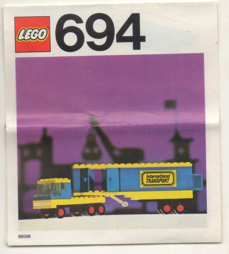 Lego anleitung 695 - anleitung,
