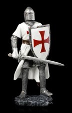 Deutsche Kreuzritter Figur mit