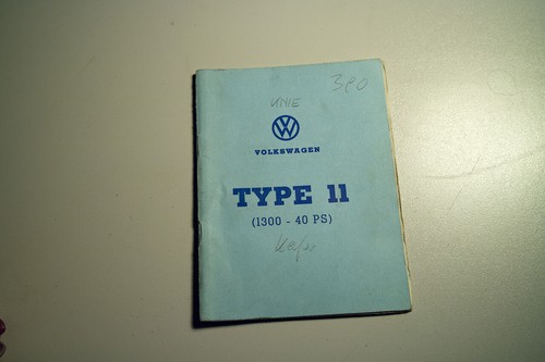 Volkswagen type 1300 40ps - type, 11