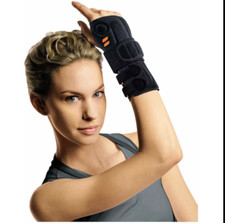 SPORLASTIC MANU-HIT HandgelenkOrthese Stütze, schwarz, 2 Stück (links & rechts)
