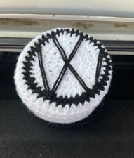 Klopapierrolle Hutablage VW Oldschool gestrickt 