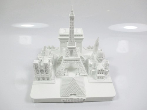 Paris poly modell eiffelturm - paris,