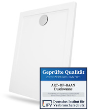 Duschwanne extra flach Acryl Duschtasse  80x80 H. 3,5 cm B Ware Transportschaden