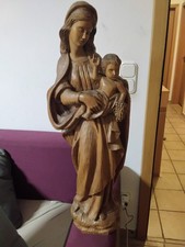 Große Marienfigur,-Madonna,-