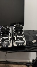 Balenciaga track black white - track,
