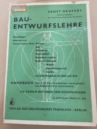 Bau entwurfslehre neufert - bau-entwurfslehre,