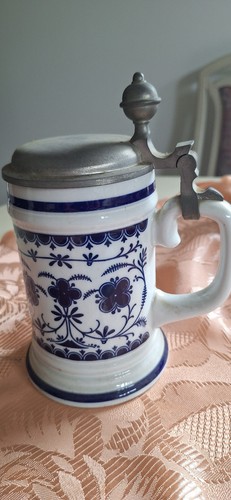 Porzellan bierkrug wmf echt - porzellan-bierkrug,, wmf,