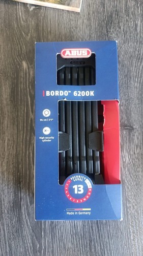 Abus bordo 6200k faltschloss - bordo,
