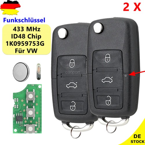 Funk schlüssel 433mhz - 2x,