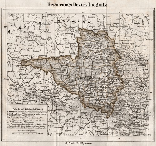 Liegnitz regierungsbezirk - liegnitz,