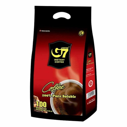 Pure black instant coffee - g7,