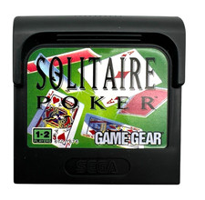 Solitaire Poker Game Gear Spiel Mit Plastikhülle