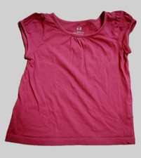 T-Shirt Gr. 98/104 H&M basic pink sehr gut
