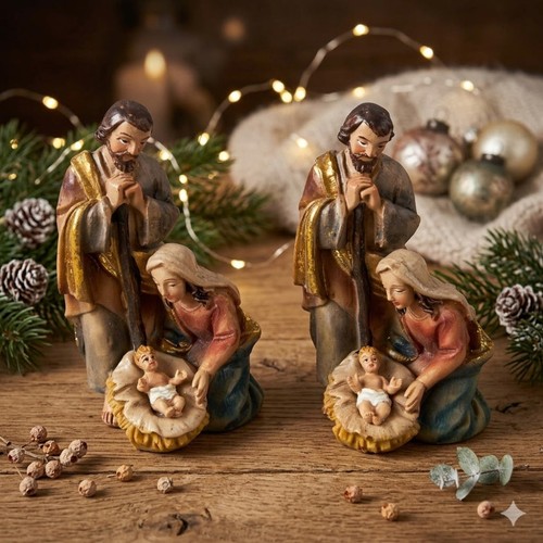 2er set krippenfiguren - 2er,