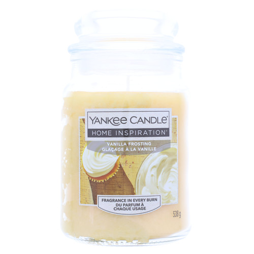 Yankee candle vanilla - candle, frosting