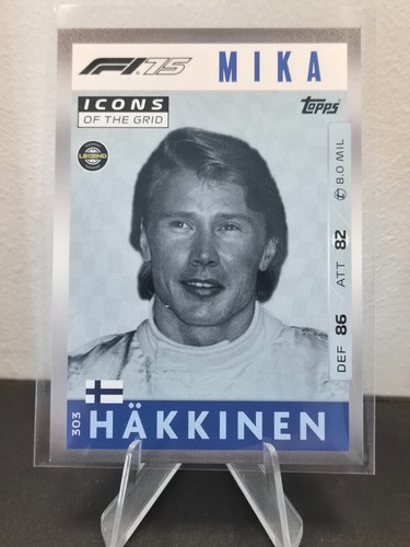 Mika häkkinen 2025 topps - häkkinen,