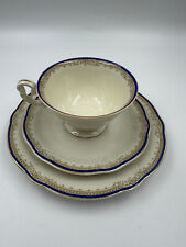 Hutschenreuther Abt. Paul Müller Selb Germany Blau/Gold Gedeck